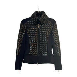 Anatomie Black Quilted Jacket Size S